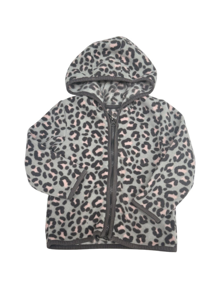 George Leopard Print Fleece Jacket 18-24M
