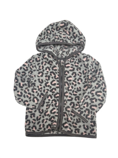 George Leopard Print Fleece Jacket 18-24M