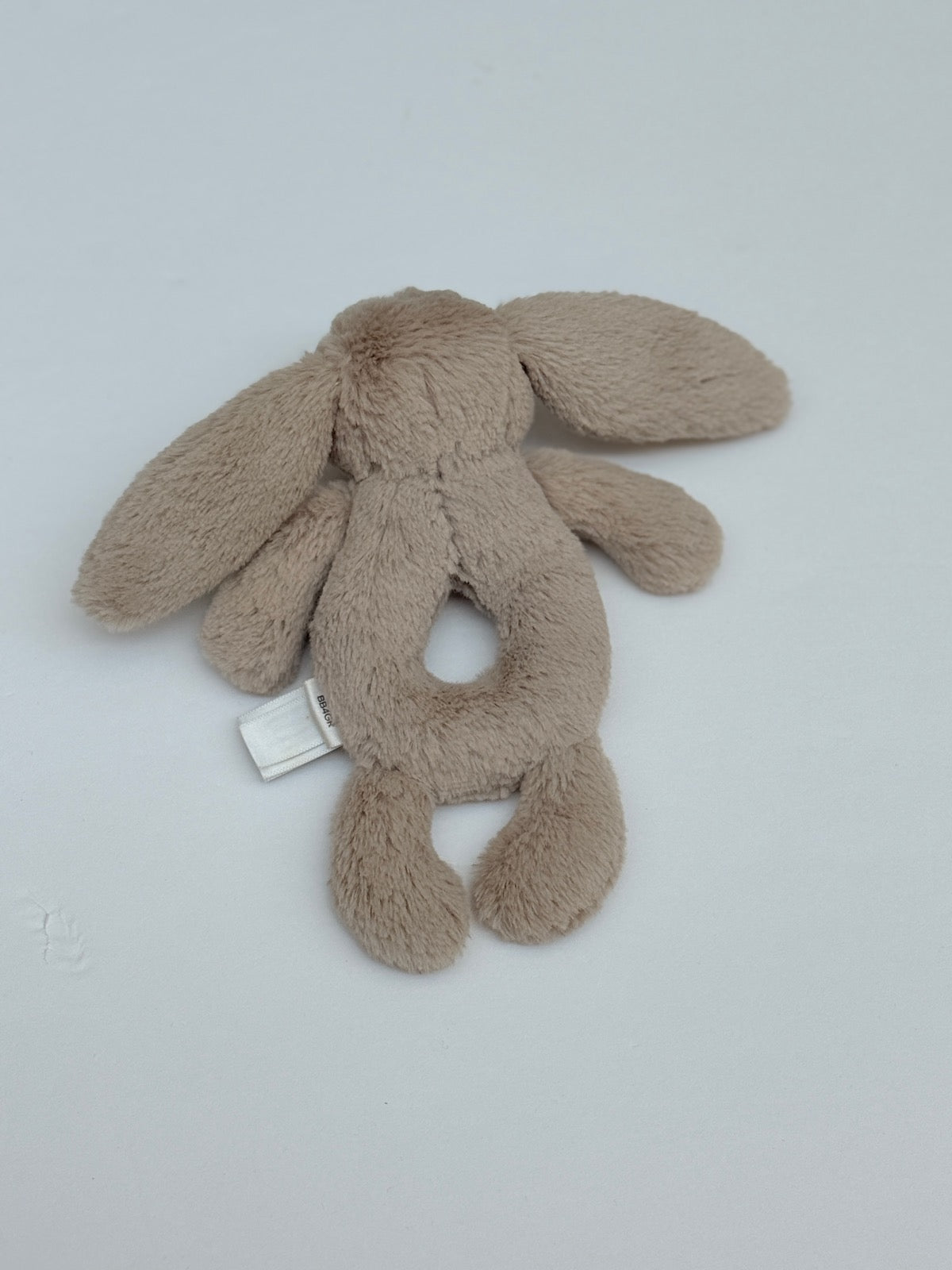 Jellycat Bashful Beige Bunny Ring Rattle