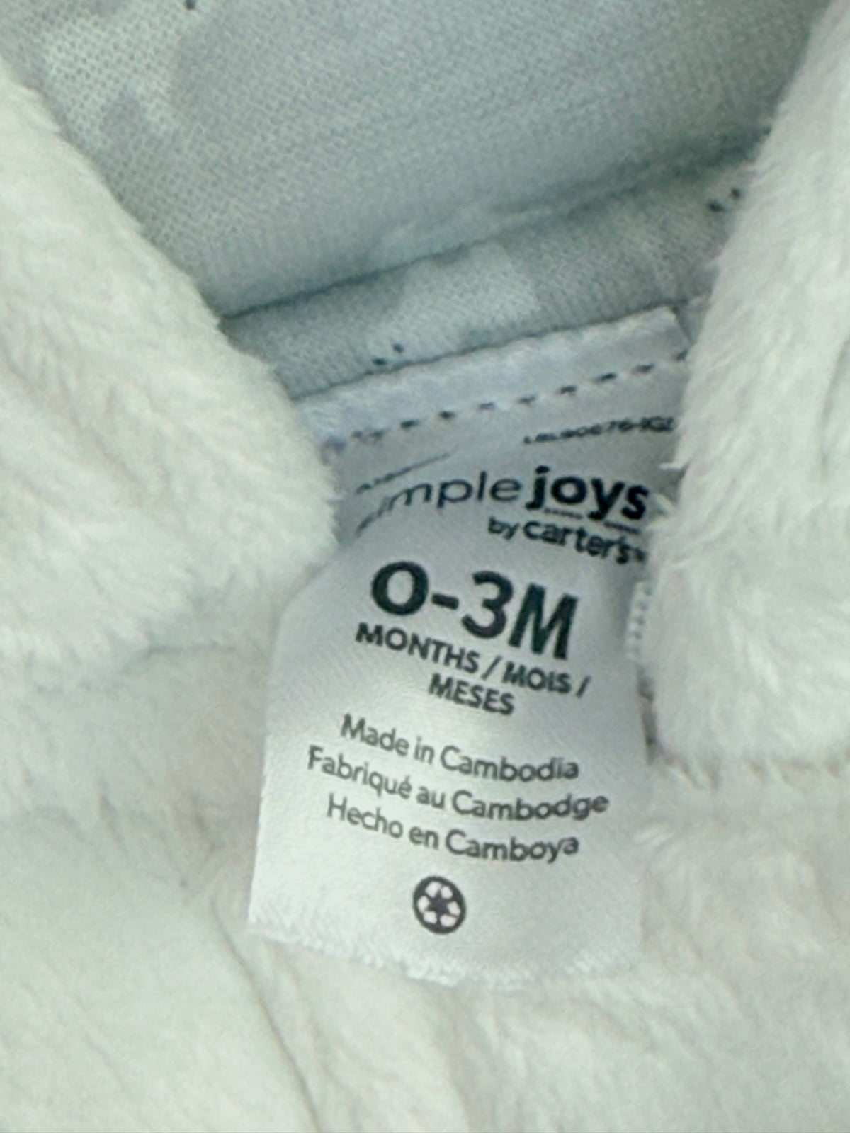 Simple Joys by Carter's Bear Snowsuit 0-3M