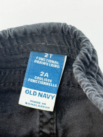 Old Navy Black Jogger Pants 2T