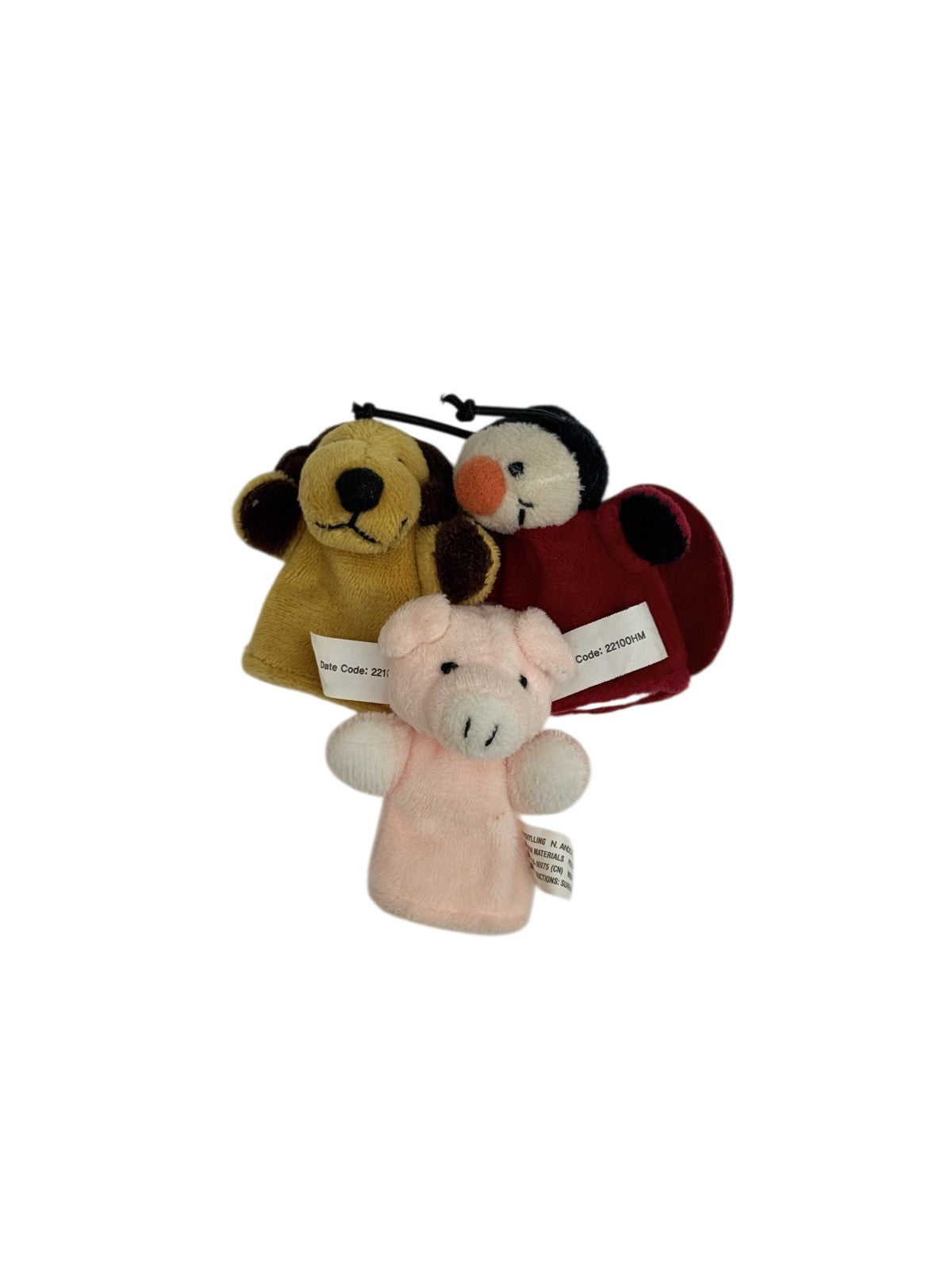 Animal Finger Puppet Set of 3