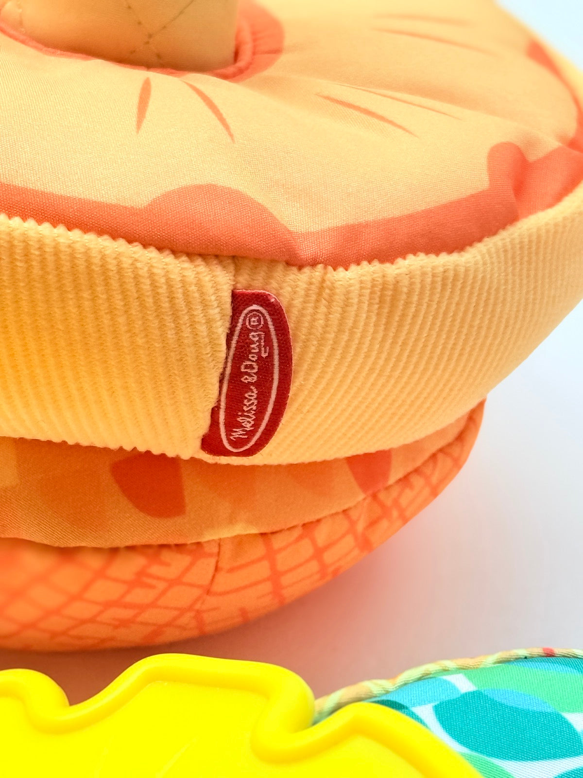 Melissa & Doug Pineapple Stacking Ring Toy