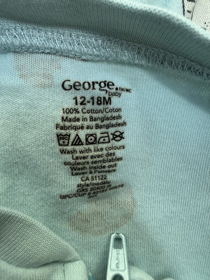 George Baby Milk & Cookies Sleeper 12-18M