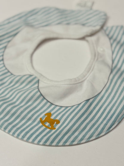 Bear With M Blue Fairy Land Bib Set