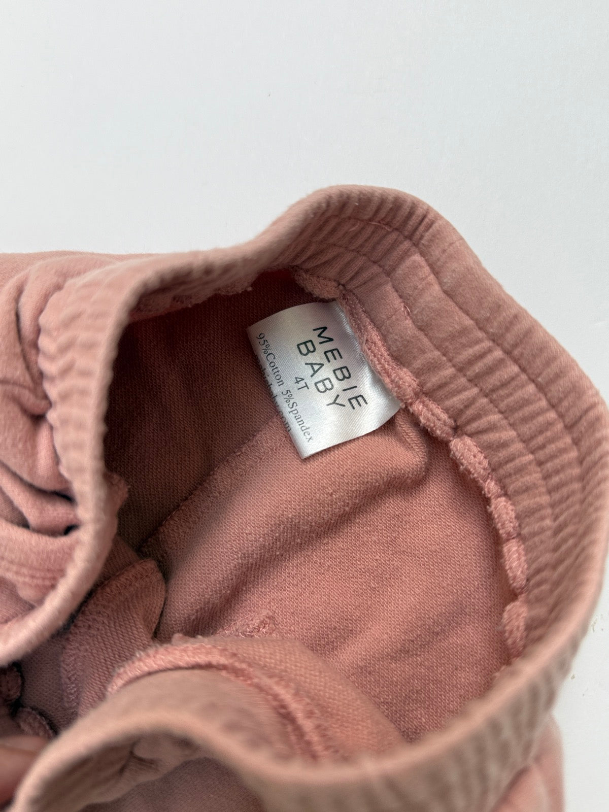 Mebie Baby Pink Jogger Pants 2/3t