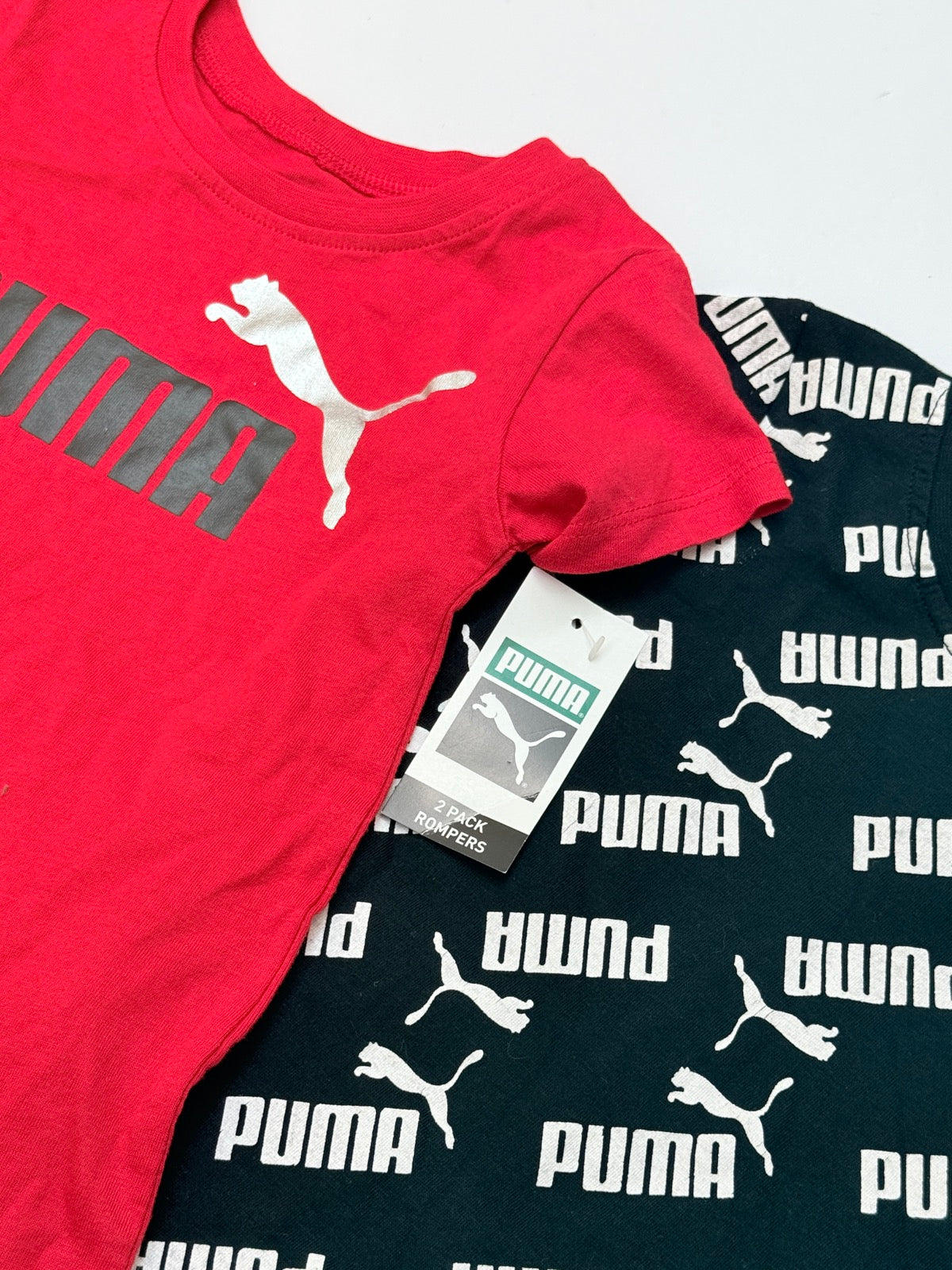 Puma 2-Pack Romper Set 12M