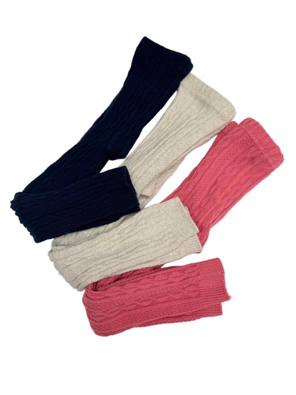 Mini Boden Cable Knit Tights 3-Pack 3-4T