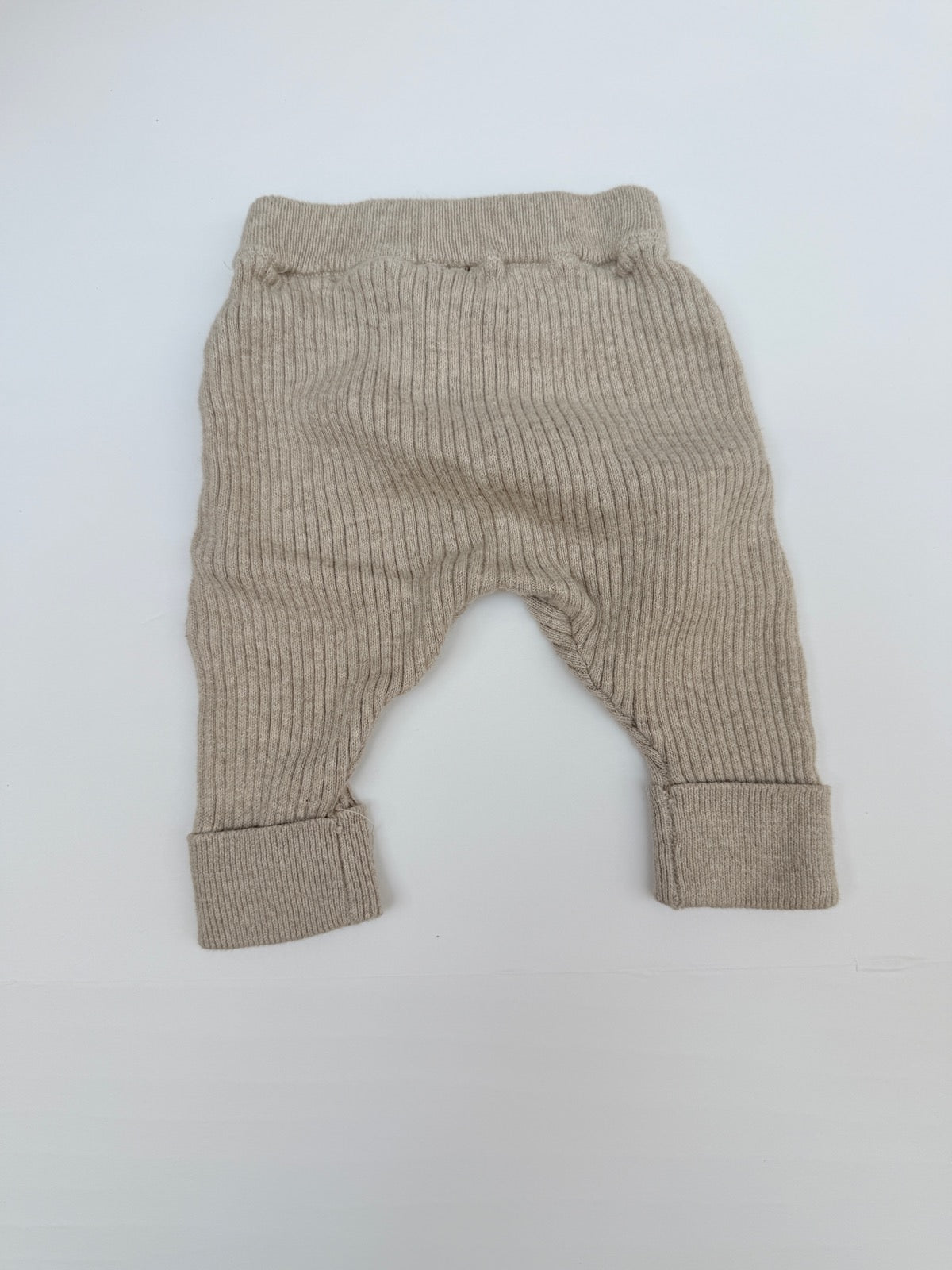 H&M Ribbed Knit Joggers Size Newborn