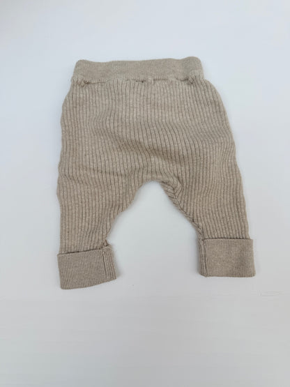 H&M Ribbed Knit Joggers Size Newborn