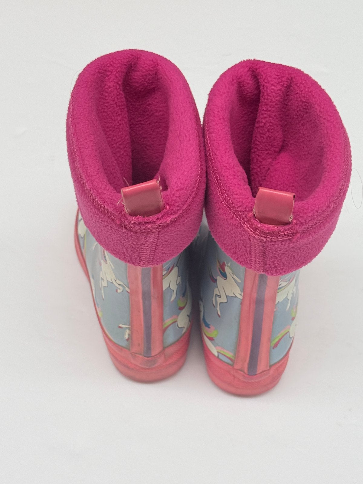 Hatley Unicorn With Fleece-Liner Rain Boots Size 8