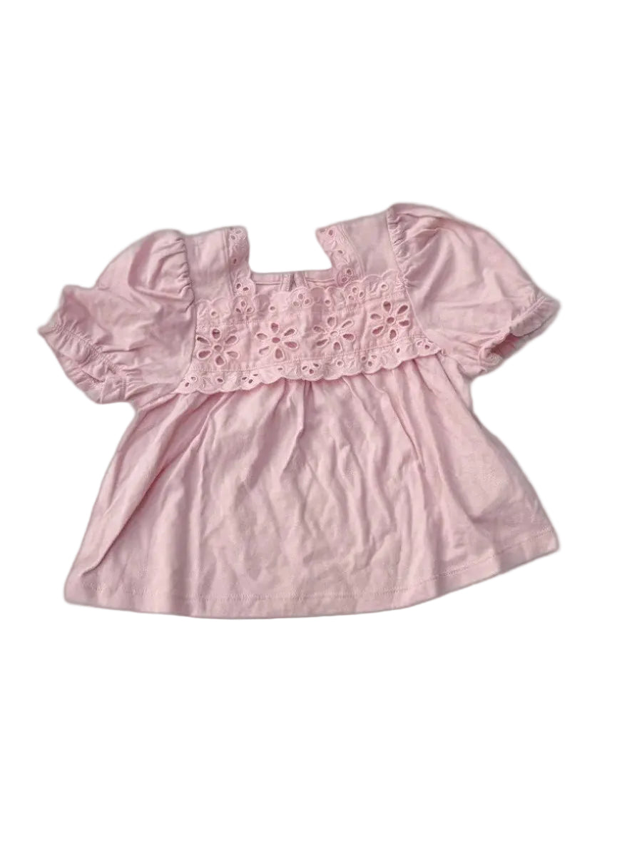 Baby Gap Pink Eyelet Dress Size 2T