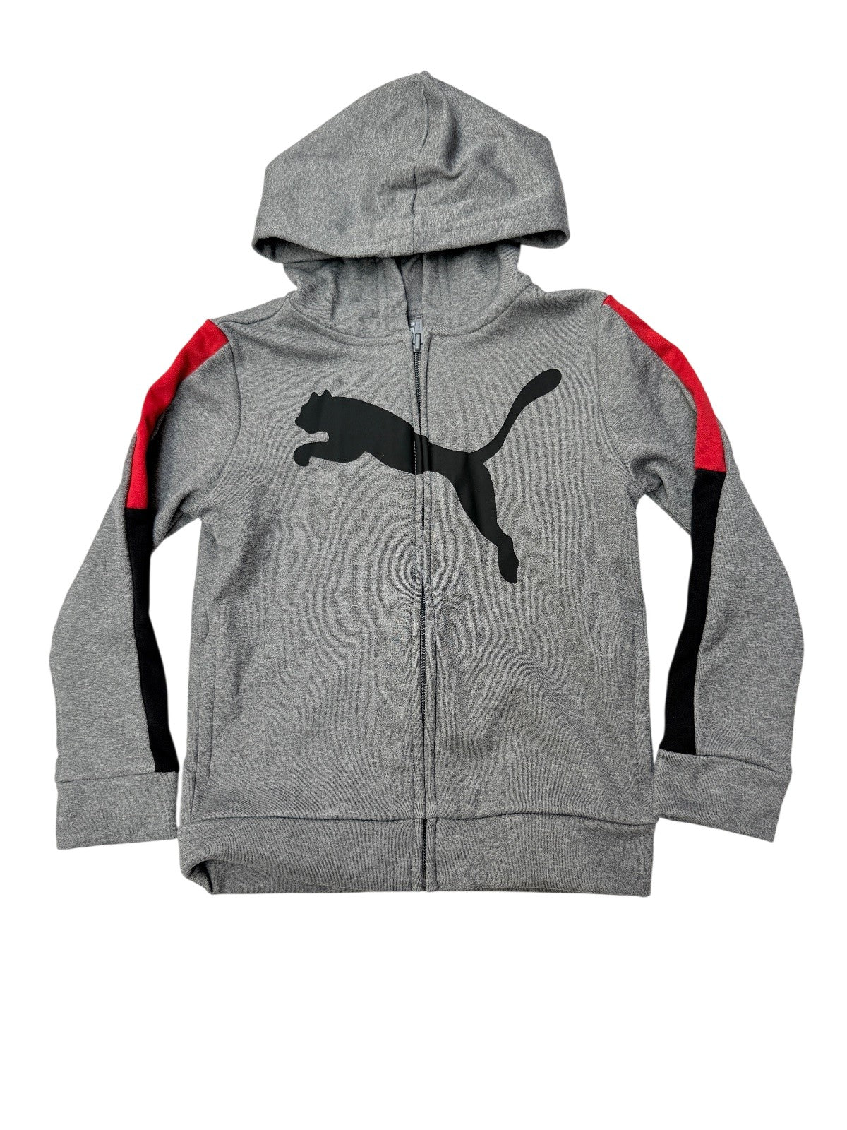 Puma Gray Zip-Up Hoodie Size 5