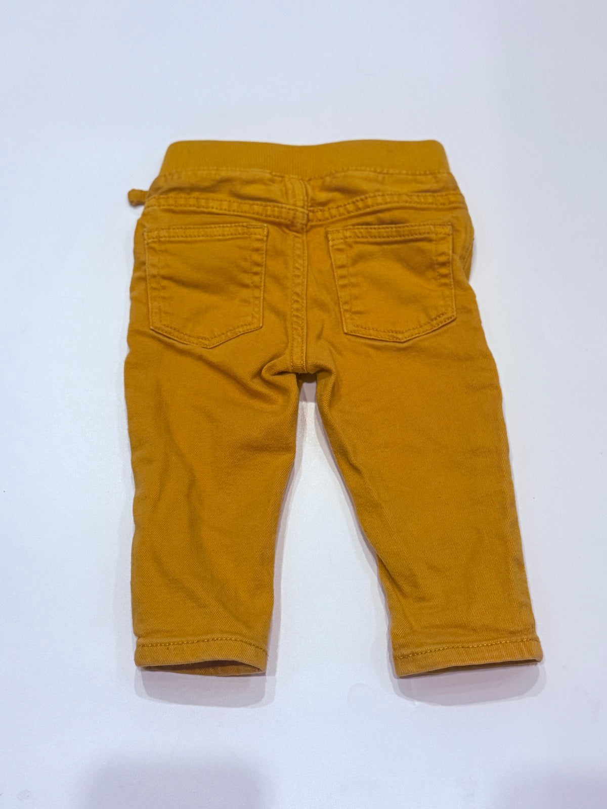 Baby Gap Mustard Yellow Pull-On Jeans 6-12M