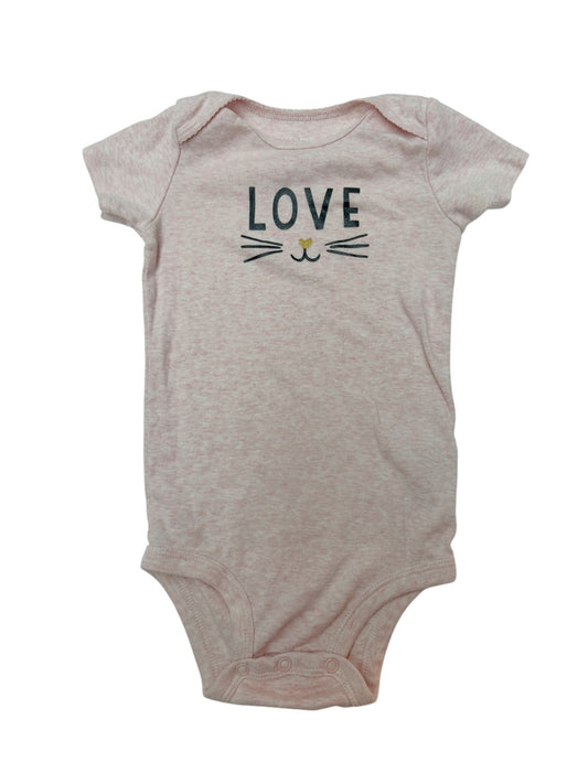 Carter's LOVE Cat Bodysuit 24M