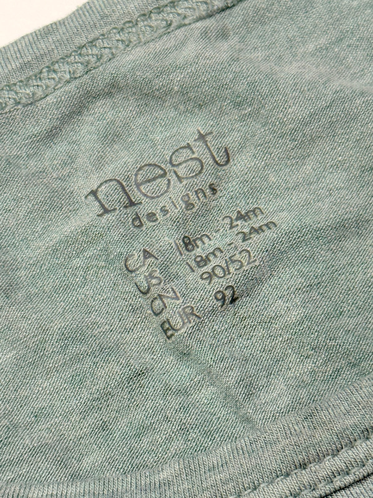 Nest Designs Tank Top Chinois Green 18-24M
