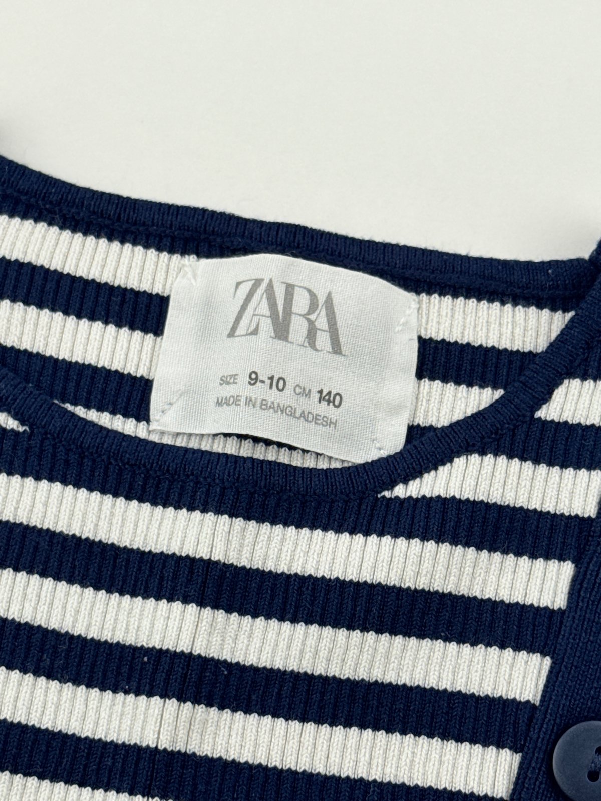 Zara Striped Ribbed Knit Tank Size 9-10