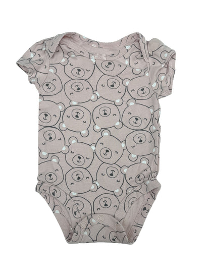 Carter's Pink Bear Print Bodysuit 3M