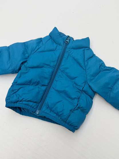 Wonder Nation Blue Puffer Jacket 0-3M