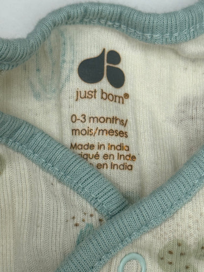Just Born Cactus Print 2pc Set 0-3M
