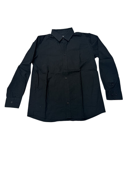 Redford Kids Black Button-Up Shirt 10-12