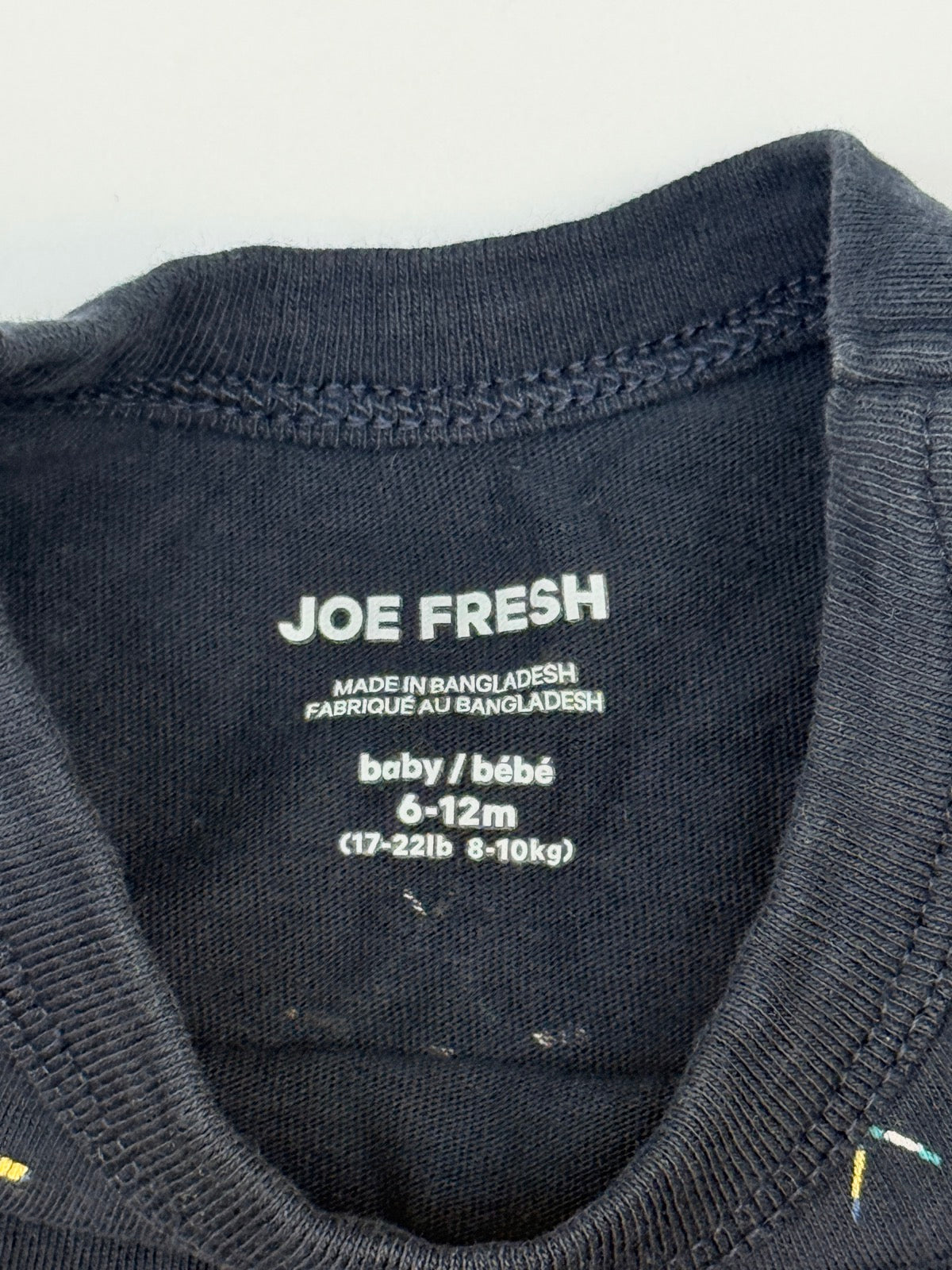 Joe Fresh Hockey Print T-Shirt 6-12M