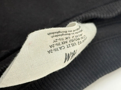 H&M Black Crewneck Sweatshirt Size 2T