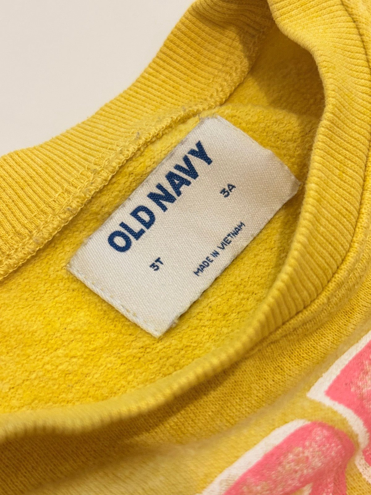 Old Navy Spread Love Sweatshirt 3T