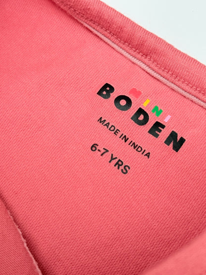 Mini Boden Easter Animals Embroidered T-Shirt 6-7y