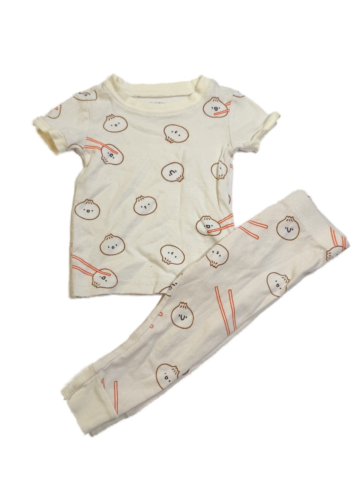Old Navy Dumpling Pajama Set 12-18M