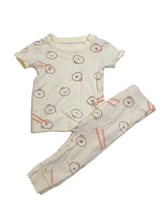 Old Navy Dumpling Pajama Set 12-18M
