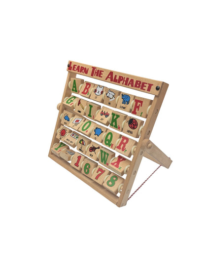 Wooden Learn The Alphabet Roller Toy