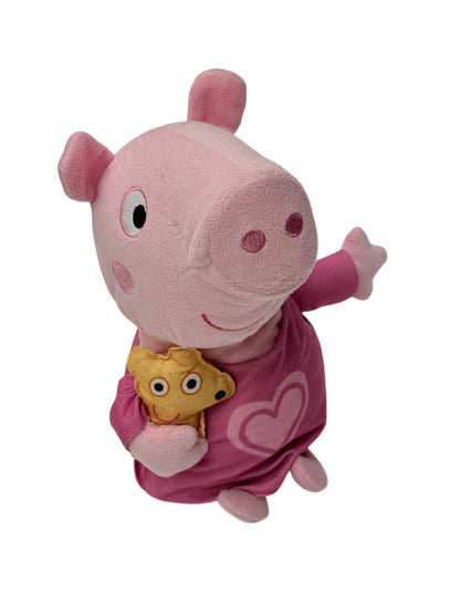 Peppa Pig Plush Toy with Teddy Bear