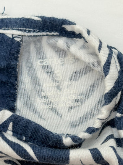 Carter's Palm Leaf Print Romper 3M