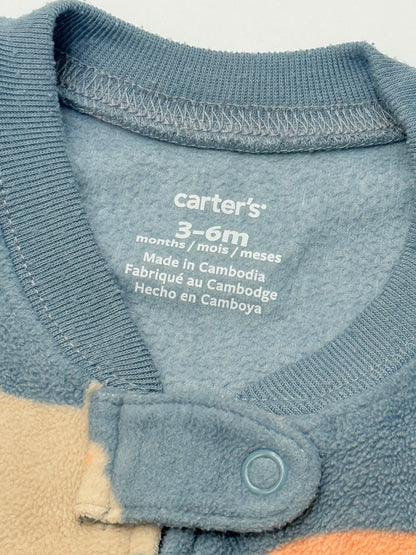 Carter's Bear Print Fleece Sleep Bag 3-6M