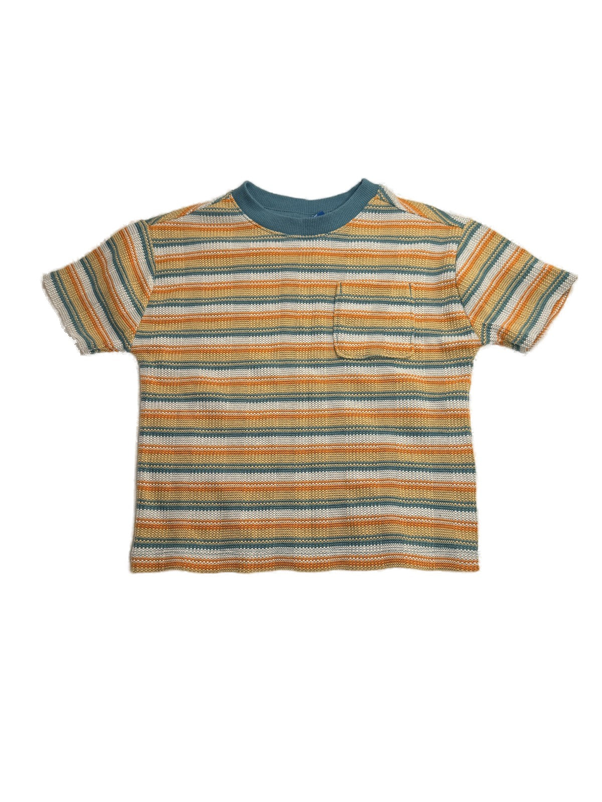 Old Navy Striped Waffle Knit T-Shirt 3/4T