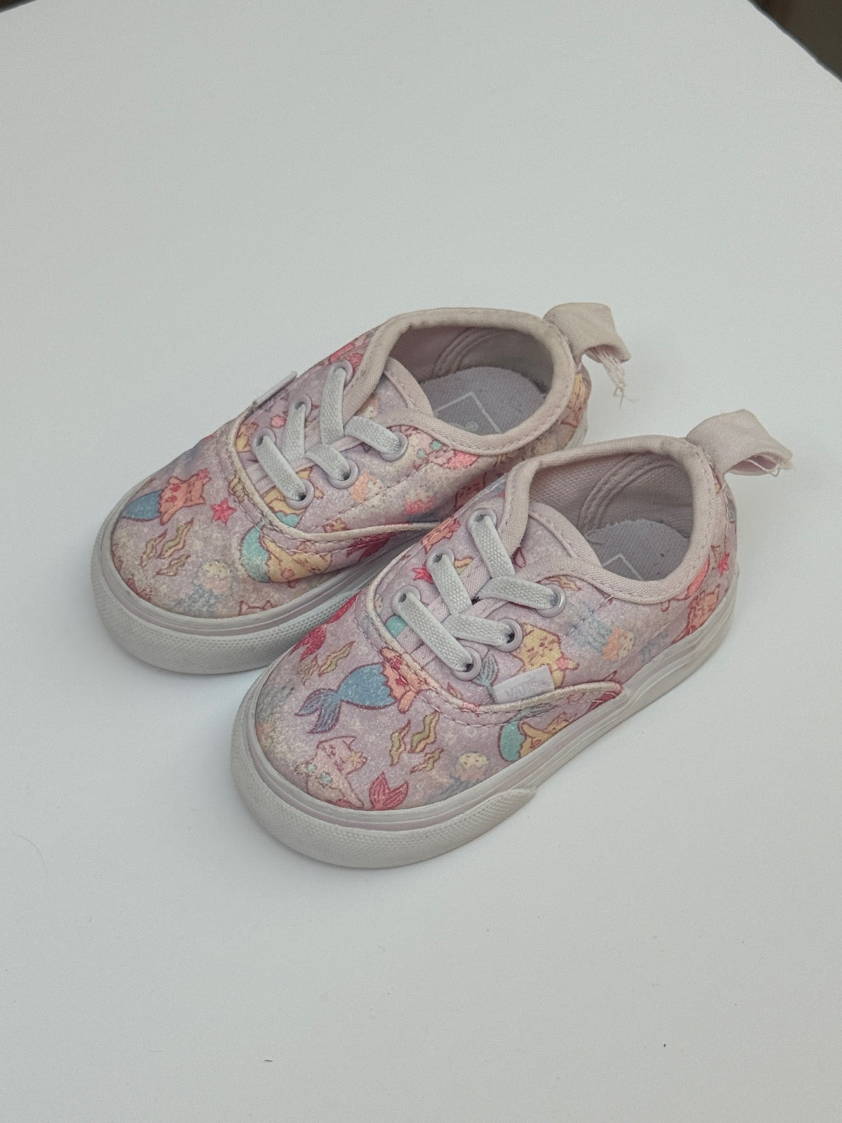 Vans Authentic Mermaid Glitter Toddler Sneakers