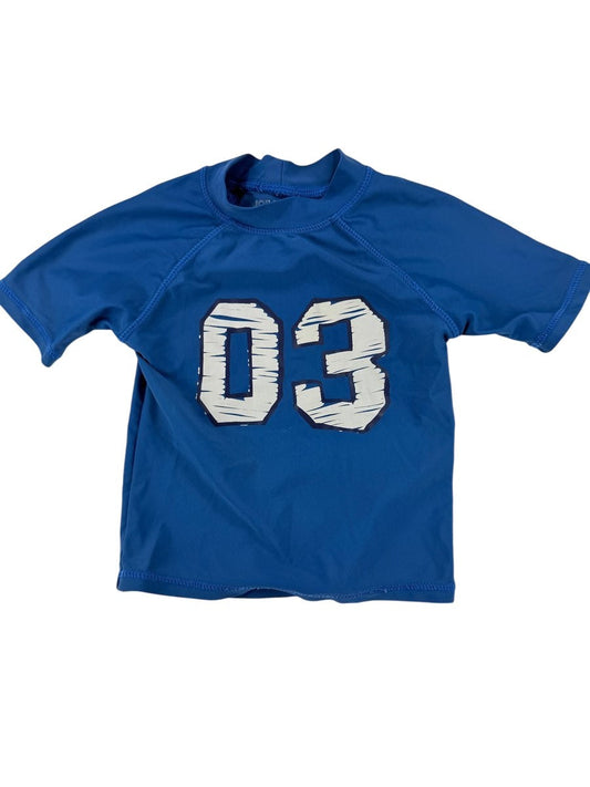 Joe Fresh Blue Rashguard Size 2T