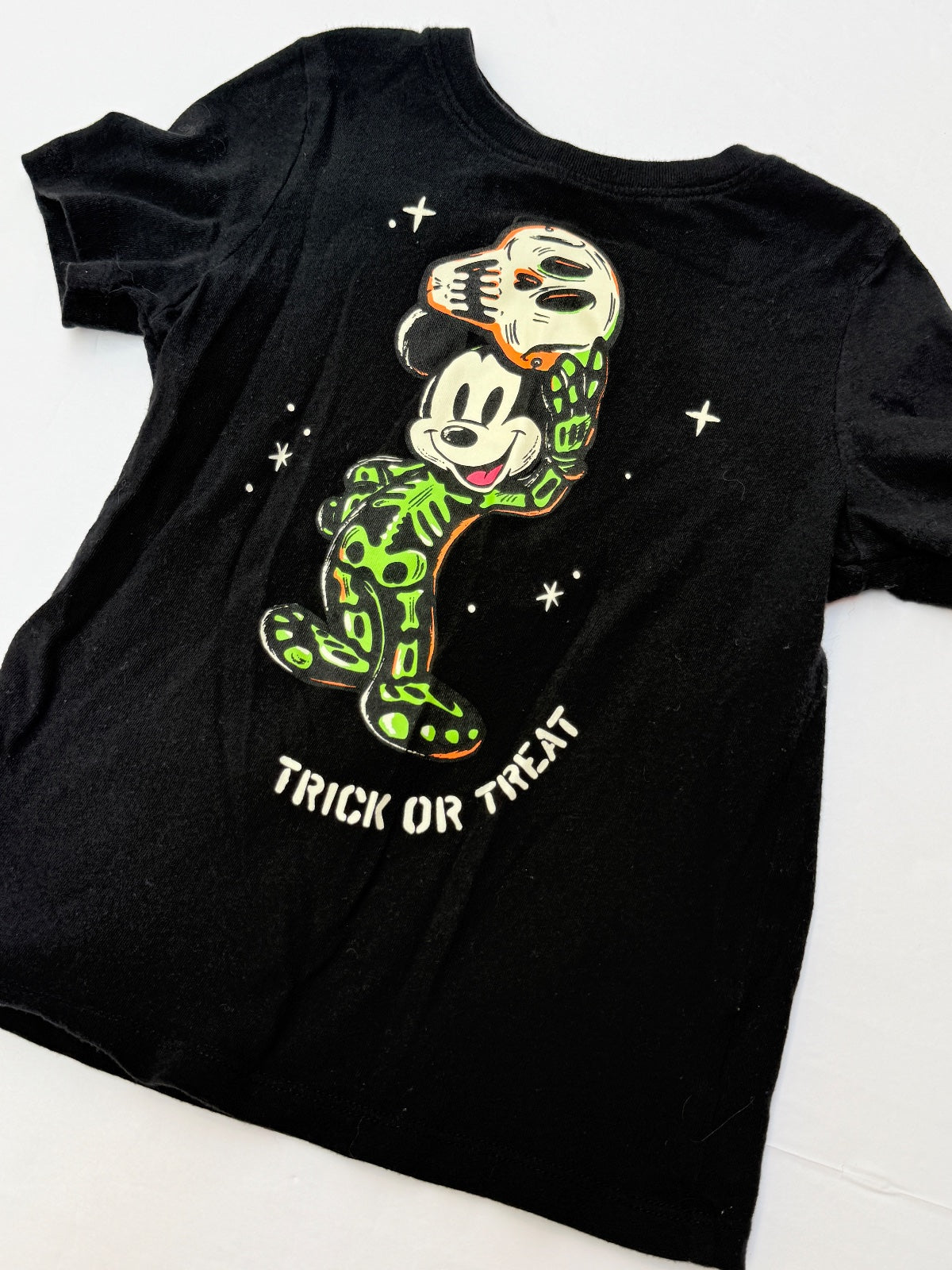 Old Navy Disney Mickey Skeleton T-Shirt Size 5T