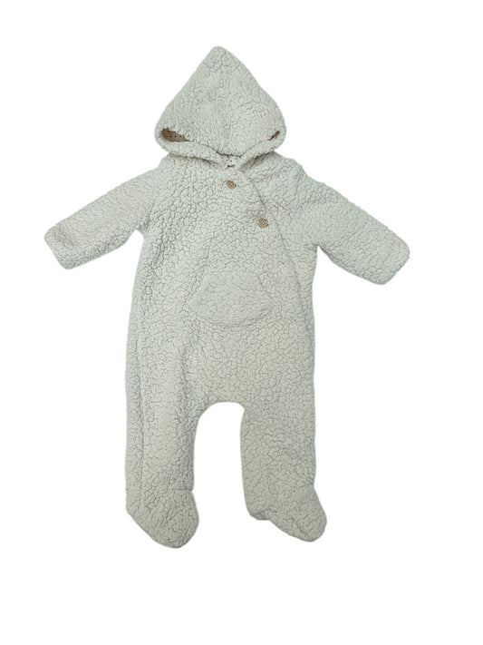 Zara Sherpa Hooded Pram Suit 6-9m