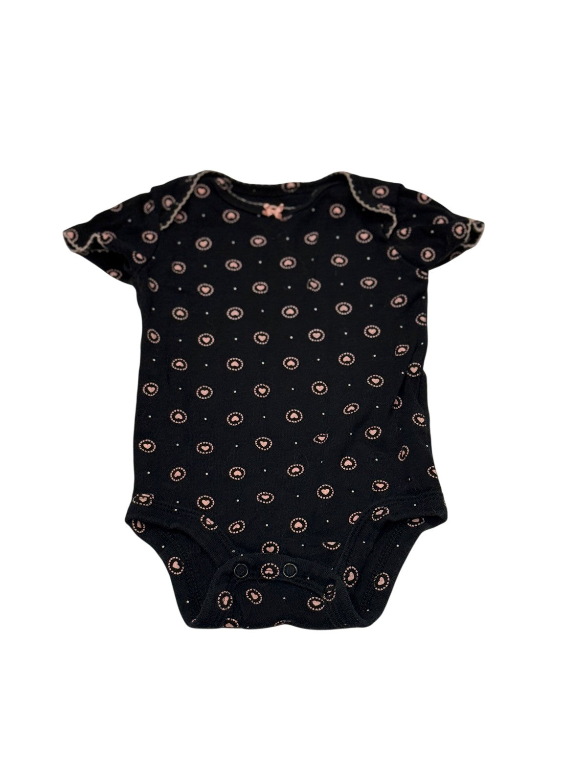 Simple Joys by Carter's Heart Print Bodysuit 0-3M