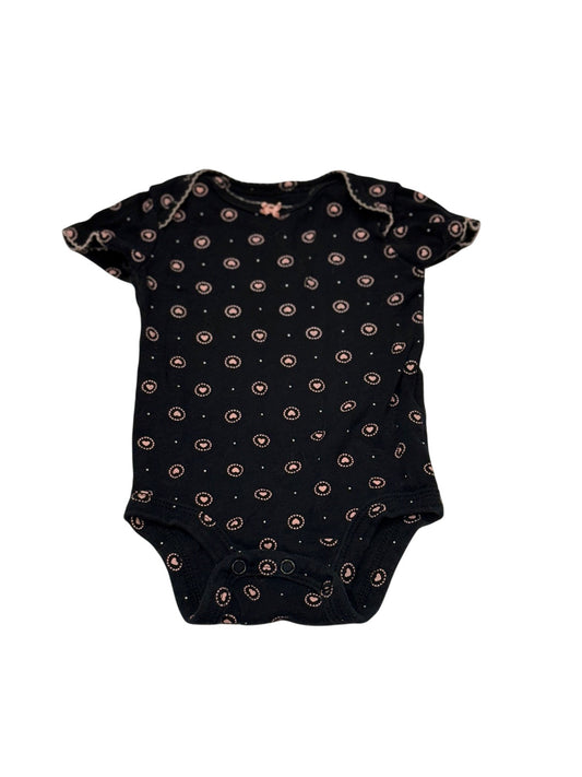 Simple Joys by Carter's Heart Print Bodysuit 0-3M