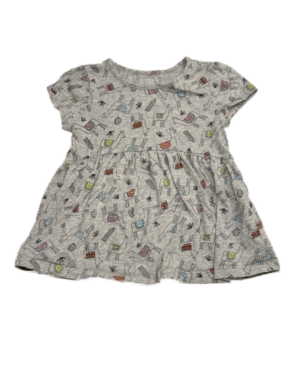 Baby Gap Llama Print Dress Size 2T