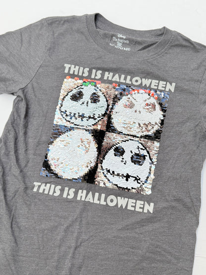 Disney Nightmare Before Christmas Sequin T-Shirt M
