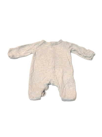 Pyjama dormeur à pieds pour nouveau-né motif animal gris Carter's