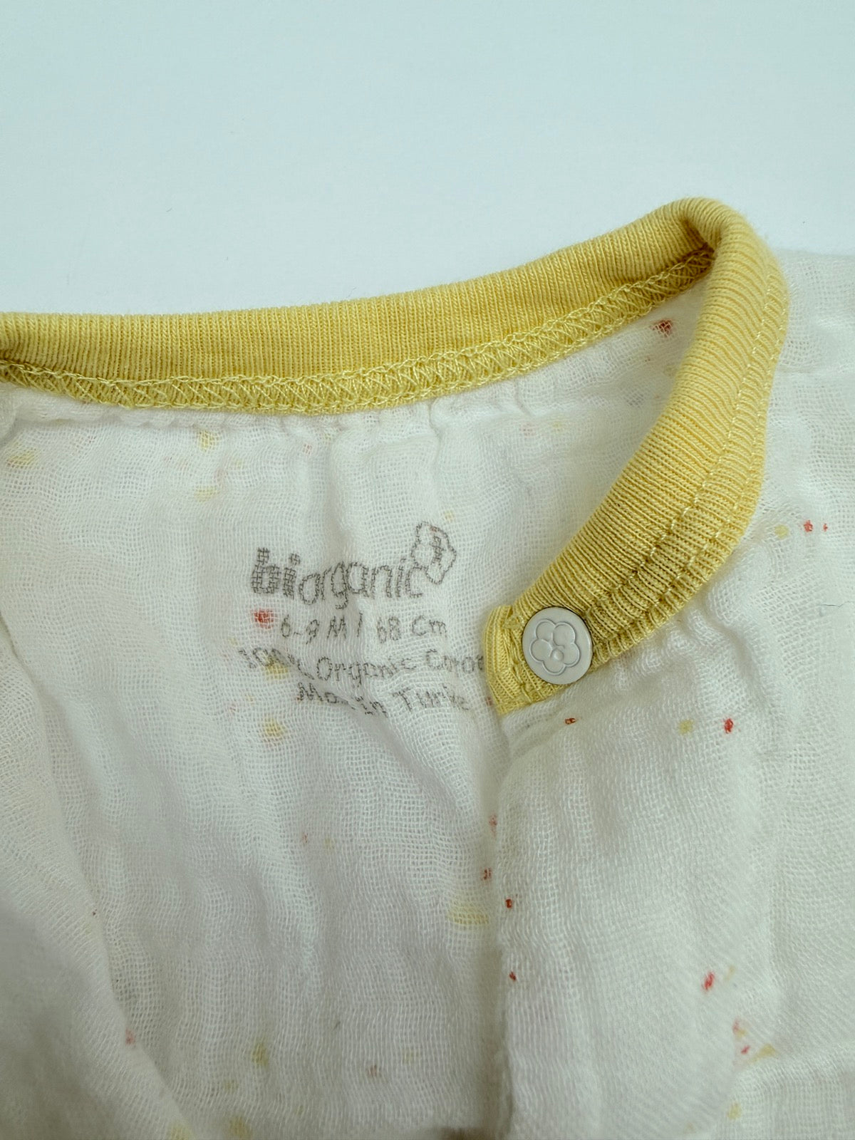 Biorganic Organic Cotton Print Romper 6-9M