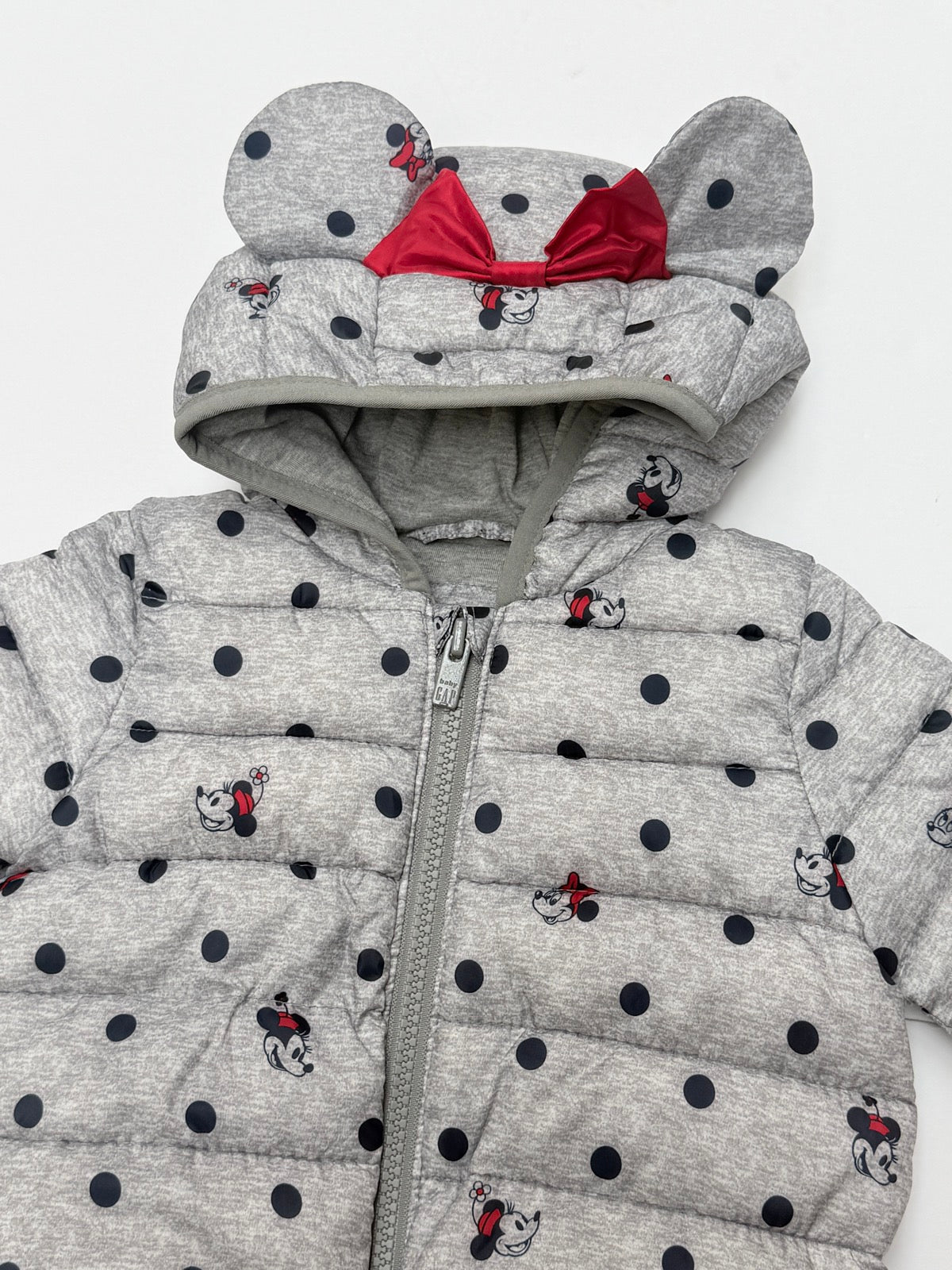 Baby Gap Disney Minnie Mouse Puffer Jacket 0-6M