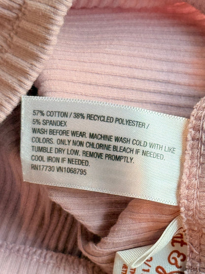 Cat & Jack Pink Ribbed Leggings Size 10/12