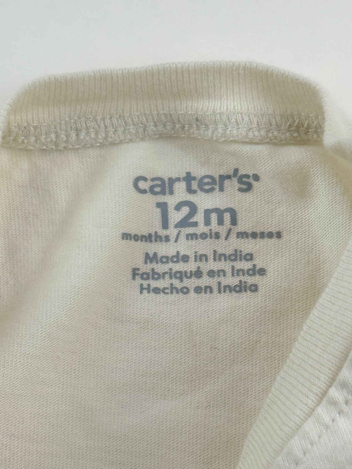 Carter's Clean Up Crew Dog Bodysuit 12M