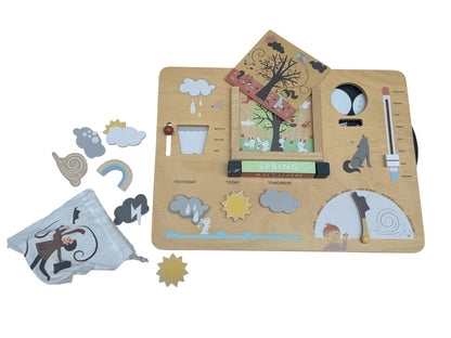 Tender Leaf Toys Weather Watch Wooden Station